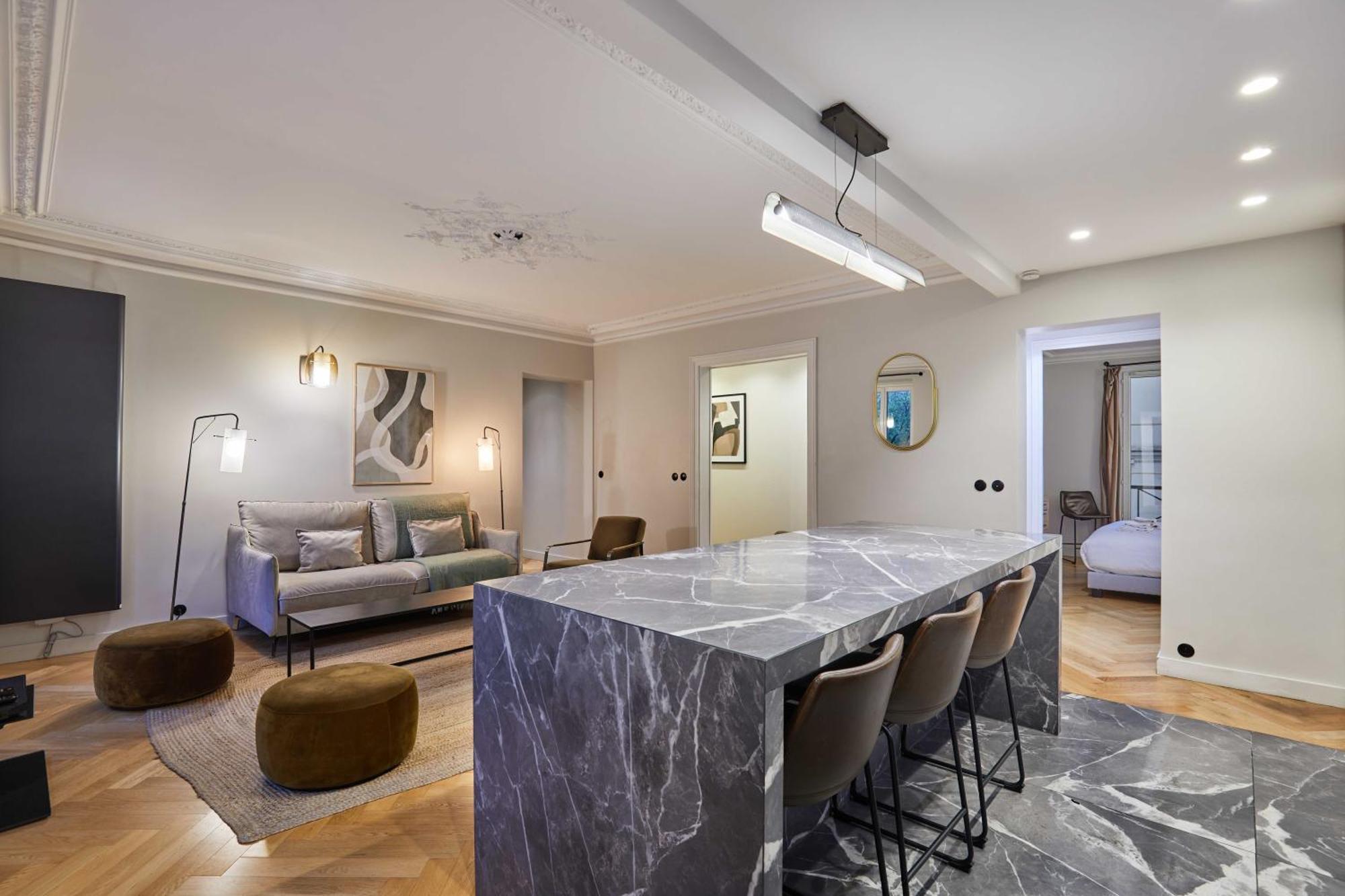 Magnificent Apartment - 3Br- 8P - Batignolles Paris Bagian luar foto