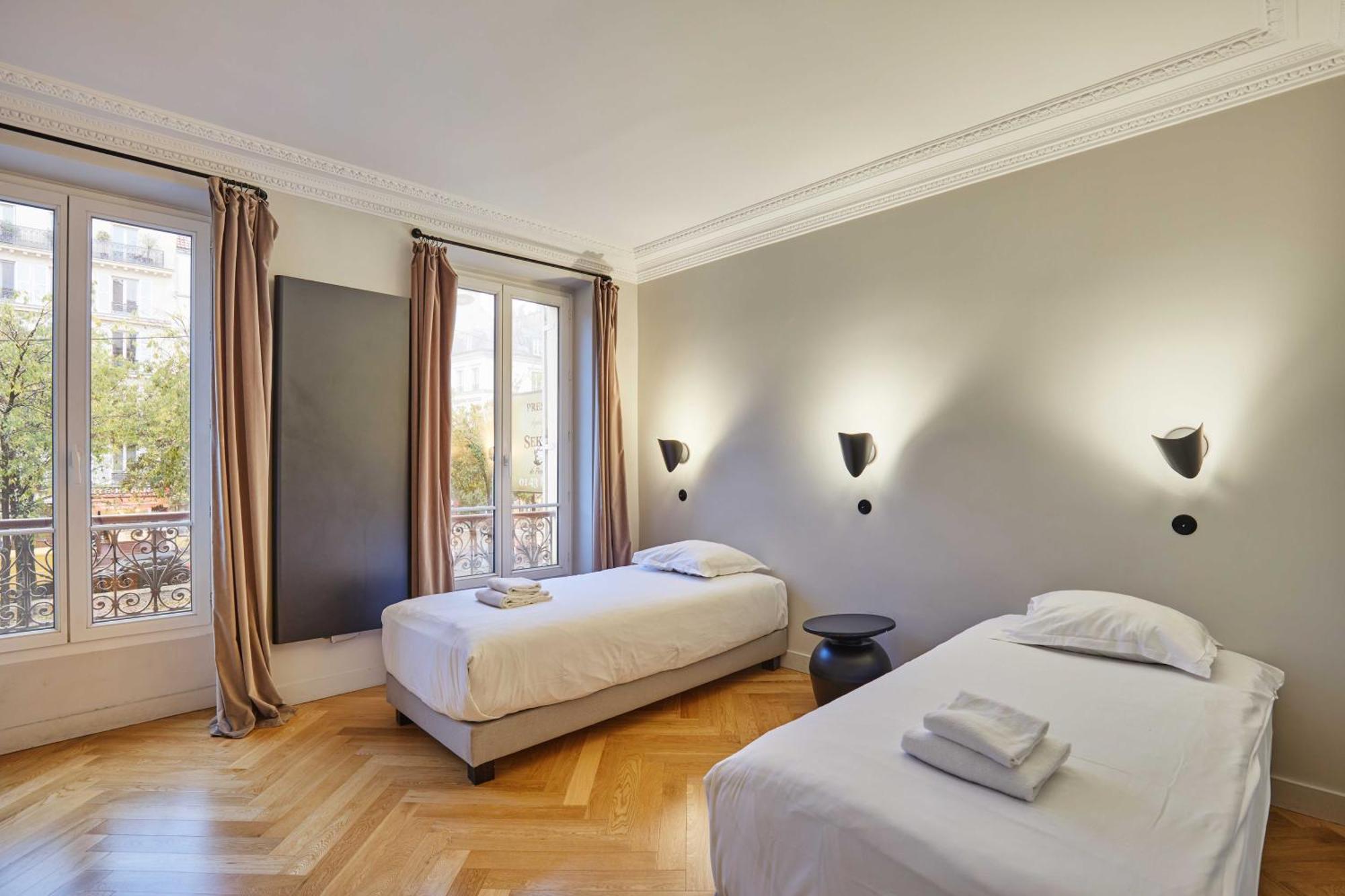 Magnificent Apartment - 3Br- 8P - Batignolles Paris Bagian luar foto