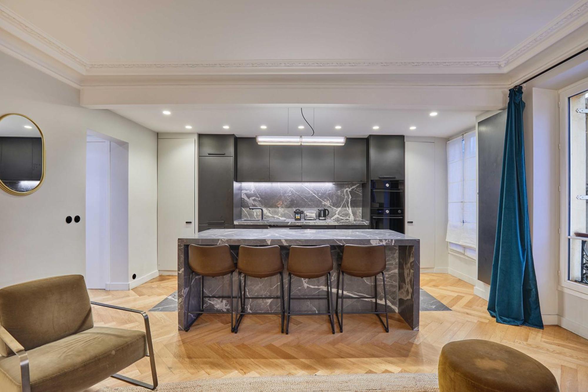 Magnificent Apartment - 3Br- 8P - Batignolles Paris Bagian luar foto